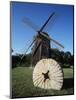 Jamestown Windmill, Conanicut Island, Rhode Island, USA-Walter Bibikow-Mounted Photographic Print