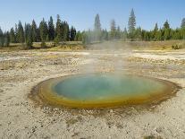 Wyoming, Yellowstone National Park. West Thumb Geyser Basin, Abyss Pool-Jamie and Judy Wild-Photographic Print