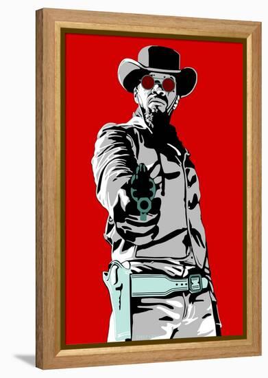 Jamie Foxx - Django-Emily Gray-Framed Premier Image Canvas