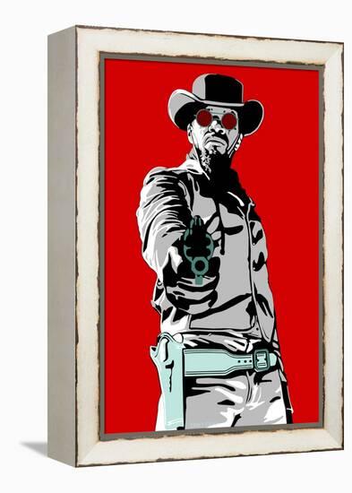 Jamie Foxx - Django-Emily Gray-Framed Premier Image Canvas