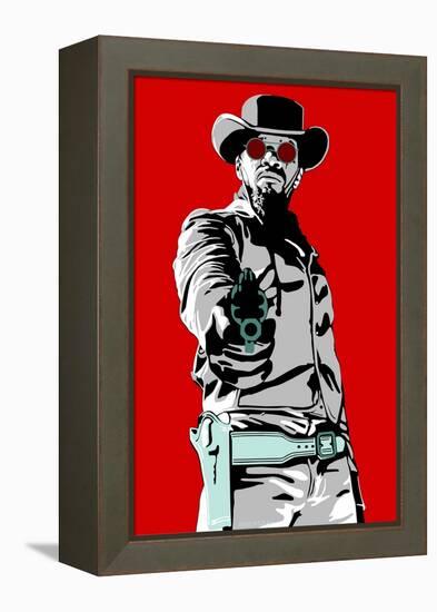 Jamie Foxx - Django-Emily Gray-Framed Premier Image Canvas