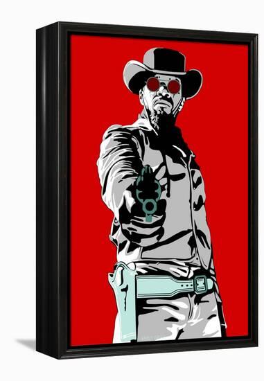 Jamie Foxx - Django-Emily Gray-Framed Premier Image Canvas