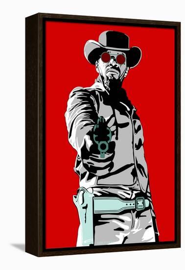 Jamie Foxx - Django-Emily Gray-Framed Premier Image Canvas