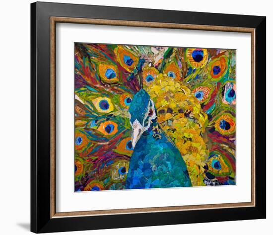 Jamis Peacock-null-Framed Art Print