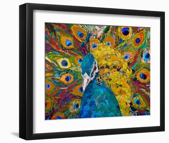 Jamis Peacock-null-Framed Art Print