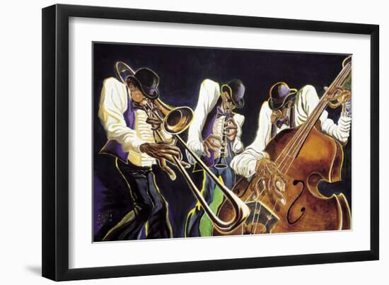 Jamming-Steven Johnson-Framed Giclee Print