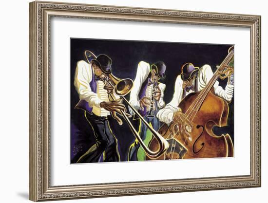 Jamming-Steven Johnson-Framed Giclee Print