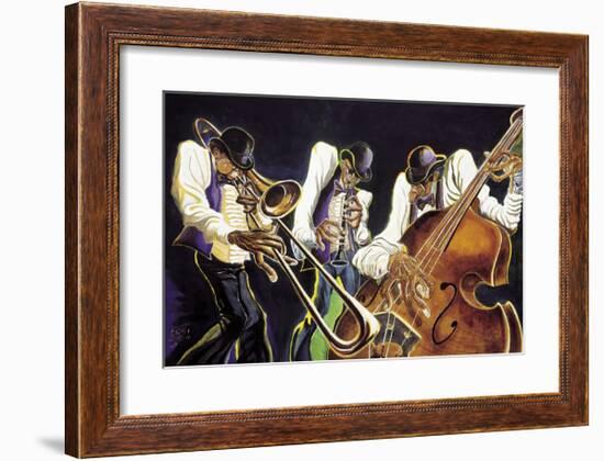 Jamming-Steven Johnson-Framed Giclee Print