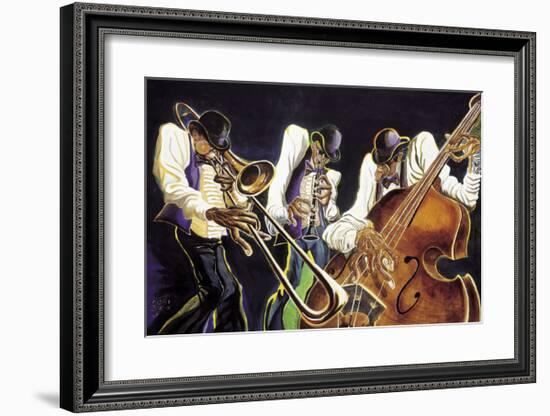 Jamming-Steven Johnson-Framed Giclee Print