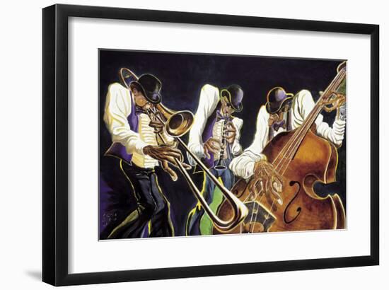 Jamming-Steven Johnson-Framed Giclee Print