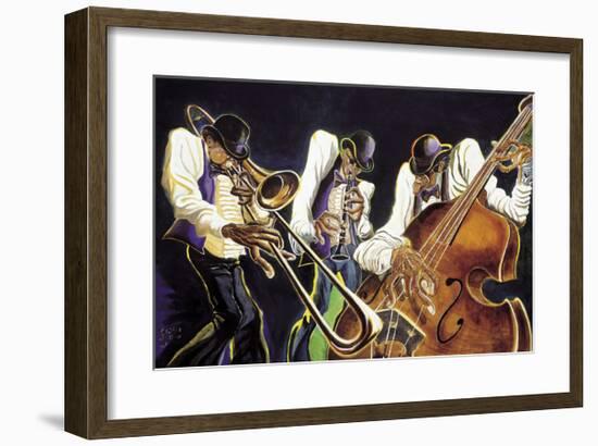 Jamming-Steven Johnson-Framed Giclee Print