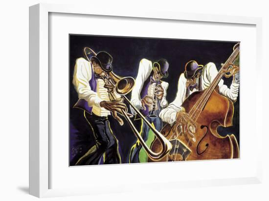 Jamming-Steven Johnson-Framed Giclee Print