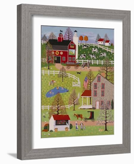 Jams And Jellies For Sale-Susan Henke Fine Art-Framed Giclee Print