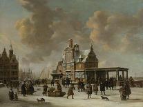 Ruins of the Old Town Hall of Amsterdam after the Fire of 7 July-Jan Abrahamsz. Beerstraten-Art Print