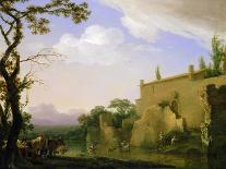 An Italianate Landscape, 17th Century-Jan Asselyn-Framed Giclee Print