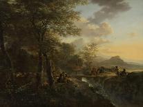 Italian Landscape with a Draughtsman, c.1650-52-Jan Both-Framed Giclee Print