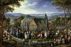Country Wedding, 1621-1623-Jan Brueghel the Elder-Giclee Print