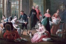 Afternoon Tea, 1778-Jan Garemijn-Framed Giclee Print
