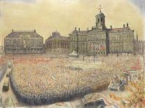 The Liberation Celebration at the Dam in Amsterdam on 9 May 1945-Jan Gregoire-Art Print