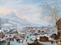 View of London-Jan Griffier The Elder-Giclee Print