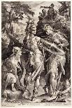 Minerva and Mercury Arming Perseus, 1604-Jan Harmensz Muller-Giclee Print