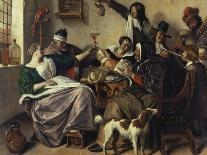 The Merry Family, 1668-Jan Steen-Giclee Print