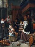 Cheerful Party (The Family of the Painter), about 1657-Jan Havicksz. Steen-Giclee Print