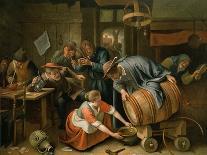 Cheerful Party (The Family of the Painter), about 1657-Jan Havicksz. Steen-Giclee Print