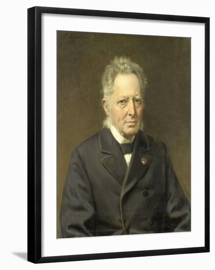 Jan Heemskerk Azn. Minister Van Binnenlandse Zaken-null-Framed Art Print