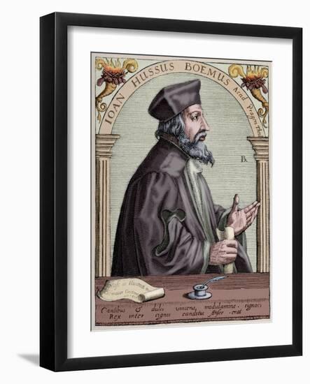 Jan Hus-null-Framed Giclee Print