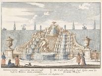 Fountain and large pond in the gardens of Het Loo Palace, 1694-97-Jan I van Call-Giclee Print