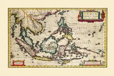 Antique Map, Britannia, Ca. 1646-Jan Jansson-Art Print