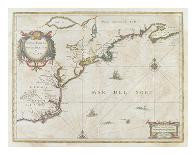 Antique Map, Britannia, Ca. 1646-Jan Jansson-Stretched Canvas