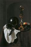 Still Life with Stoneware Jug and Pipes-Jan Jansz Treck-Mounted Art Print