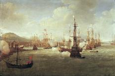 A Capriccio View of the Port of Antwerp-Jan Karel Donatus Van Beecq-Giclee Print