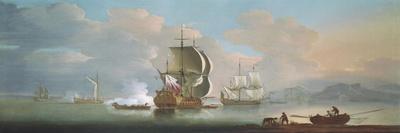 Galleon in Full Sail-Jan Karel Donatus Van Beecq-Mounted Giclee Print