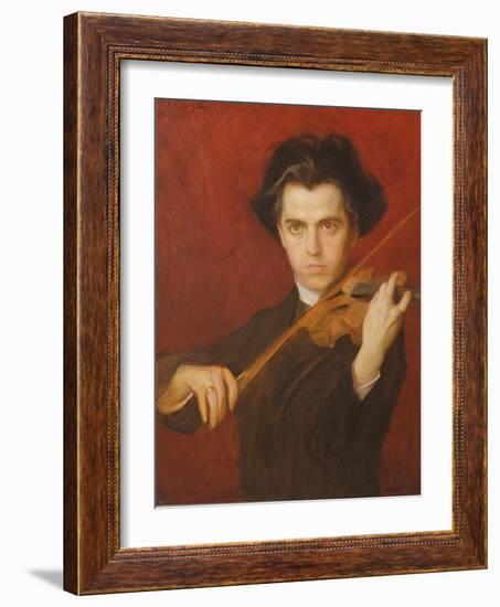 Jan Kubelik (1880-1940), 1903-Philip Alexius De Laszlo-Framed Giclee Print