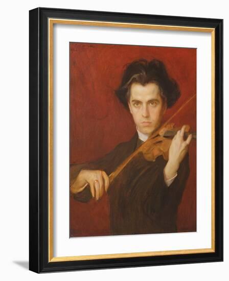 Jan Kubelik (1880-1940), 1903-Philip Alexius De Laszlo-Framed Giclee Print