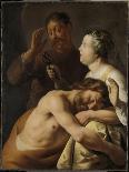 Samson and Delilah-Jan Lievens-Art Print