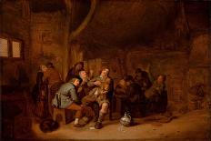 Tavern Interior with a Boor Carousing with a Wench-Jan Miense Molenaer-Giclee Print