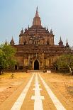 Low angle of Indein (Inn Dein) (Inn Thein) pagodas, Lake Inle, Shan State, Myanmar (Burma)-Jan Miracky-Photographic Print