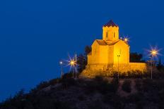 Tabor Monastery of the Transfiguration at twilight, Tbilisi-Jan Miracky-Photographic Print