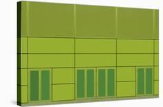 Green Home-Jan Niezen-Stretched Canvas