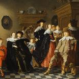 An Elegant Family in an Interior-Jan Olis-Premier Image Canvas