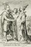 Marriage for Wealth Officiated by the Devil, Ca. 1600-Jan Saenredam-Giclee Print