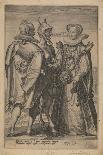 Marriage for Wealth Officiated by the Devil, Ca. 1600-Jan Saenredam-Giclee Print