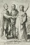 Marriage for Pleasure, Plate 1 of The Marriage Trilogy, c.1594-Jan Saenredam-Giclee Print