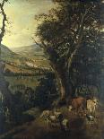 Pastoral Scene, c.1667-1668-Jan Siberechts-Giclee Print