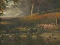 Landscape with Rainbow, Henley-On-Thames-Jan Siberechts-Premier Image Canvas