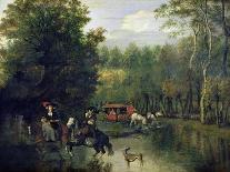 The Ford, 1672-Jan Siberechts-Framed Giclee Print